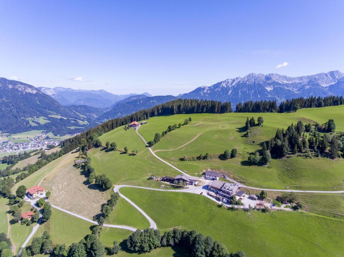 Alpengasthof Gruberhof Söll Eksteriør bilde